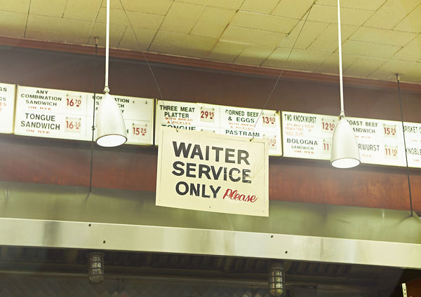 Waiter Service Katz Deli 2010